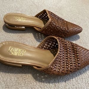 Franco Sarto Sunny Mules in Brown